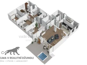 Prodej rodinného domu, Veselí nad Lužnicí - Veselí nad Lužnicí II, Nerudova, 150 m2