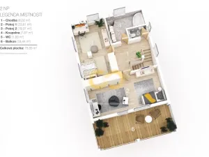 Prodej rodinného domu, Nové Hrady, Vilová čtvrť, 216 m2