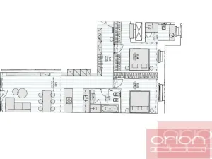 Pronájem bytu 3+kk, Praha - Vinohrady, Laubova, 95 m2