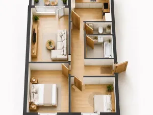 Prodej bytu 3+1, Pardubice, Lonkova, 72 m2