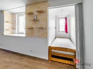 Prodej bytu 1+kk, Písek - Budějovické Předměstí, Mírové nám., 28 m2