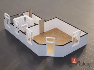 Pronájem bytu 1+kk, Děčín - Děčín II-Nové Město, Příkrá, 42 m2
