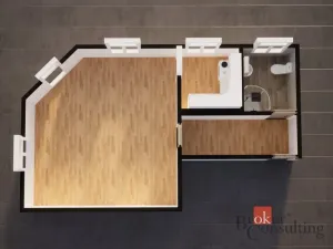 Pronájem bytu 1+kk, Děčín - Děčín II-Nové Město, Příkrá, 42 m2