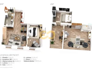 Prodej bytu 2+kk, Zdíkov - Zdíkovec, 105 m2