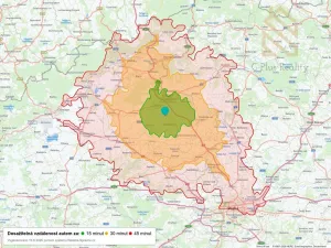 Pronájem bytu 2+kk, Černiv, 55 m2