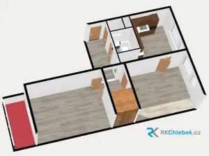 Pronájem bytu 2+1, Frýdek-Místek, J. E. Purkyně, 64 m2