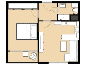 Pronájem bytu 2+kk, Česká Lípa, Okružní, 40 m2