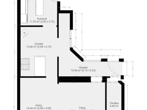 Pronájem rodinného domu, Ořechov, Polní, 150 m2