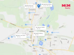 Pronájem bytu 1+kk, Mimoň - Mimoň IV, Letná, 25 m2
