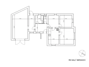 Prodej rodinného domu, Malý Beranov, 157 m2