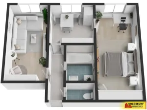 Prodej bytu 2+1, Třebíč, Řípovská, 44 m2