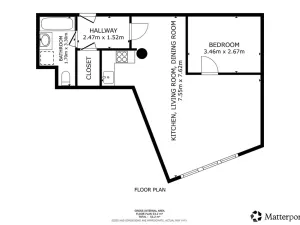 Pronájem bytu 2+kk, Praha - Hlubočepy, Trnkovo náměstí, 52 m2