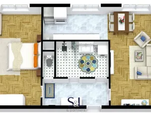 Pronájem bytu 2+1, Česká Lípa, Kozákova, 52 m2