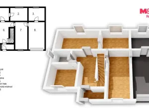 Prodej rodinného domu, Chvaletice, Budovatelů, 180 m2
