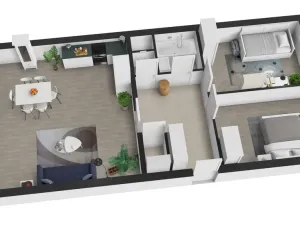 Prodej bytu 3+1, Praha - Čimice, Ouholická, 79 m2