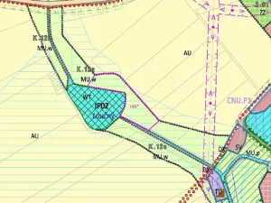 Dražba pole, Popelín, 5555 m2