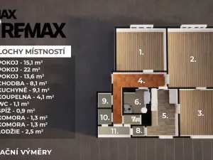 Prodej bytu 3+1, Jilemnice, Roztocká, 76 m2