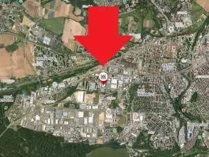 Pronájem kanceláře, Plzeň - Skvrňany, Na Pomezí, 1849 m2