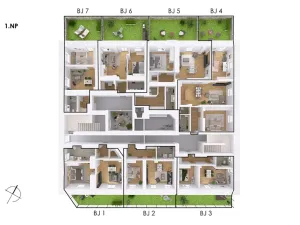 Prodej bytu 2+kk, Postupice, Blanická, 45 m2