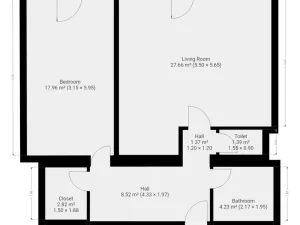 Pronájem bytu 2+kk, Jesenice, Cedrová, 69 m2