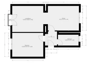 Pronájem bytu 2+1, Kladno, Havlíčkova, 54 m2