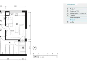 Pronájem bytu 2+kk, Praha - Černý Most, Mrázkova, 46 m2