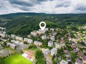 Pronájem bytu 3+1, Děčín, Na Vyhlídce, 64 m2