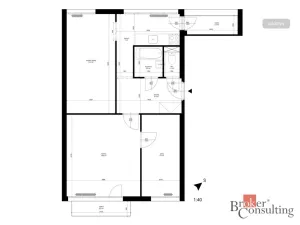 Prodej bytu 3+1, Hradec Králové - Slezské Předměstí, Severní, 53 m2