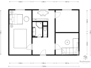 Prodej bytu 2+1, Ústí nad Labem - Bukov, Dukelských hrdinů, 52 m2