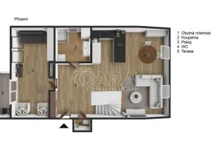 Prodej bytu 3+kk, Praha - Nové Město, Lublaňská, 122 m2