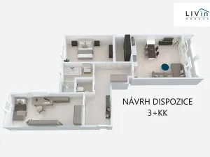 Prodej bytu 3+kk, Olomouc, Javoříčská, 95 m2
