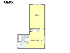 Prodej bytu 2+kk, Praha - Michle, Nuselská, 38 m2