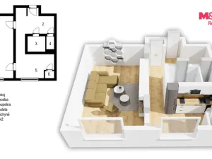 Prodej bytu 1+1, Karviná - Ráj, V Aleji, 36 m2