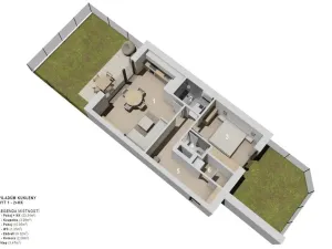 Pronájem bytu 2+kk, Hradec Králové - Kukleny, Pražská třída, 106 m2