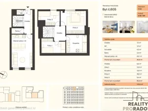 Pronájem bytu 4+kk, Brno, Antonínská, 100 m2
