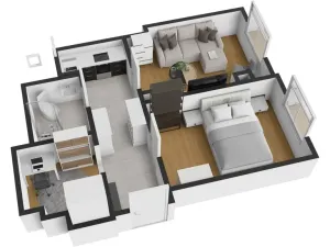 Prodej bytu 2+kk, Praha - Strašnice, Vykáňská, 55 m2
