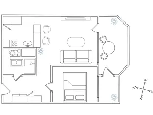 Prodej bytu 2+kk, Praha - Smíchov, Štefánikova, 49 m2