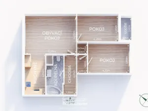 Pronájem bytu 3+1, Hranice - Hranice I-Město, Hromůvka, 68 m2