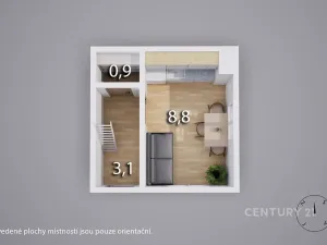 Prodej zahrady, Děčín, 408 m2
