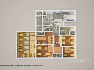 Pronájem restaurace, Ústí nad Labem, Palachova, 163 m2