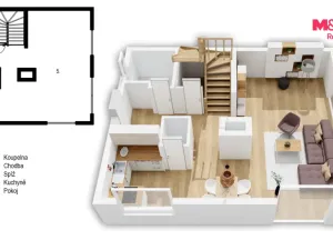 Prodej rodinného domu, Vysoká nad Labem, Hradecká, 117 m2
