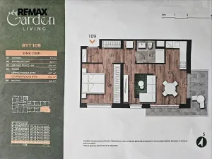 Prodej bytu 2+kk, Praha - Černý Most, Arnošta Valenty, 49 m2