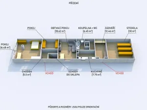 Prodej rodinného domu, Žilov, 77 m2