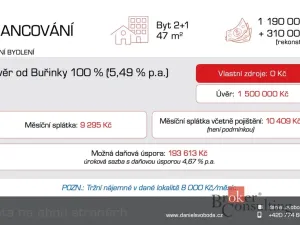 Prodej bytu 2+1, Svatoňovice, 47 m2