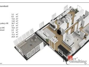 Prodej rodinného domu, Nechanice, Zahradní, 103 m2