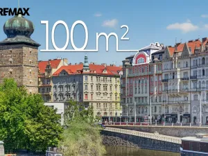 Pronájem bytu 2+kk, Praha - Nové Město, Masarykovo nábřeží, 100 m2