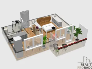 Prodej bytu 1+1, Brno, Vondrákova, 33 m2