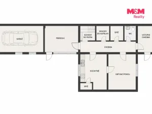 Prodej rodinného domu, Police, 90 m2