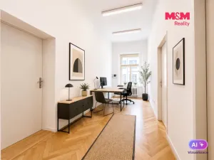 Pronájem kanceláře, Praha - Vinohrady, náměstí Míru, 32 m2