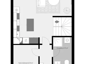 Prodej rodinného domu, Radošovice, 115 m2